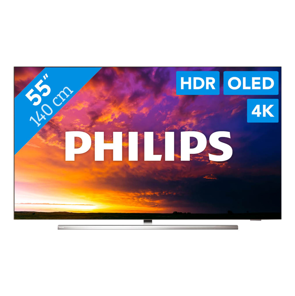 Philips 55OLED854 - Ambilight-4K (UHD), UHD premium Smart tv: Android 100 Hertz