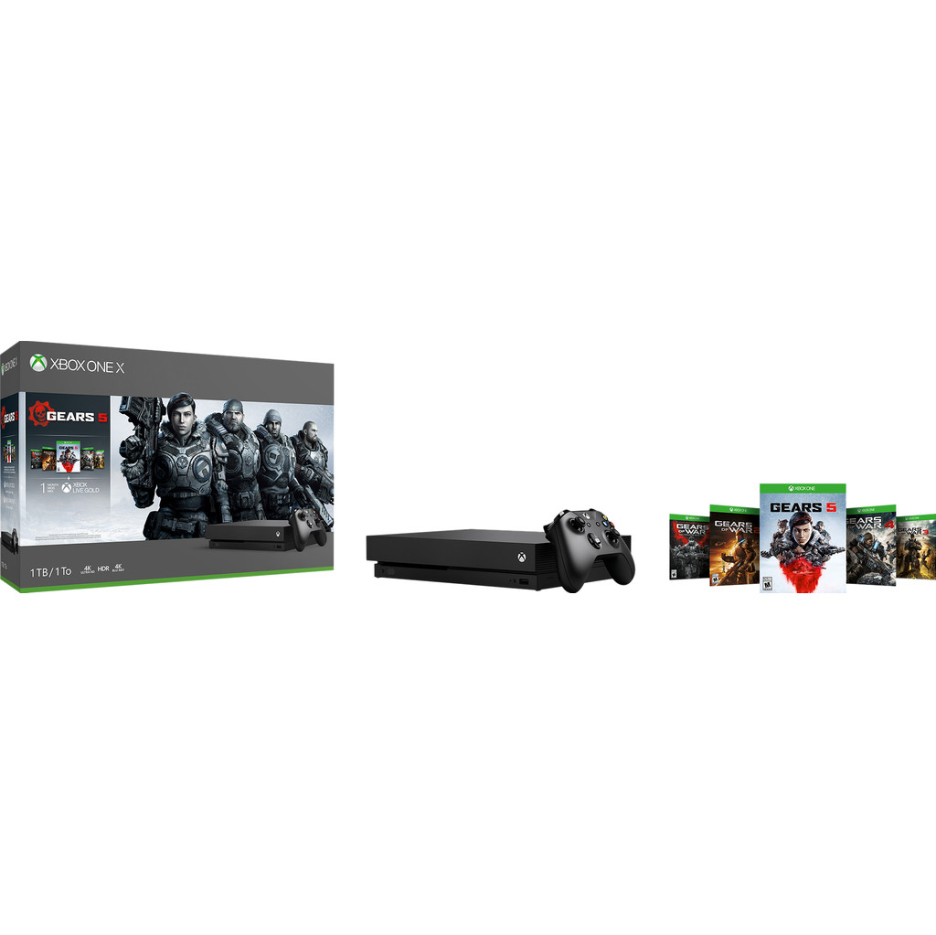 Xbox One X 1TB + Gears 5-