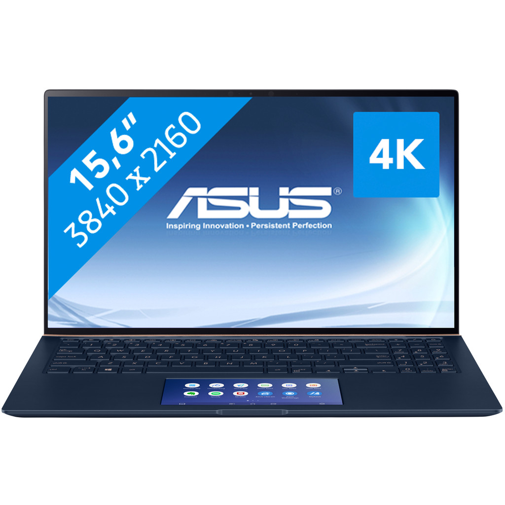 Asus ZenBook UX534FTC-AA052T-Krachtig genoeg voor video's bewerken Intel Core i7 - 16GB - 1TB SSD NVIDIA GeForce GTX 1650 videokaart
