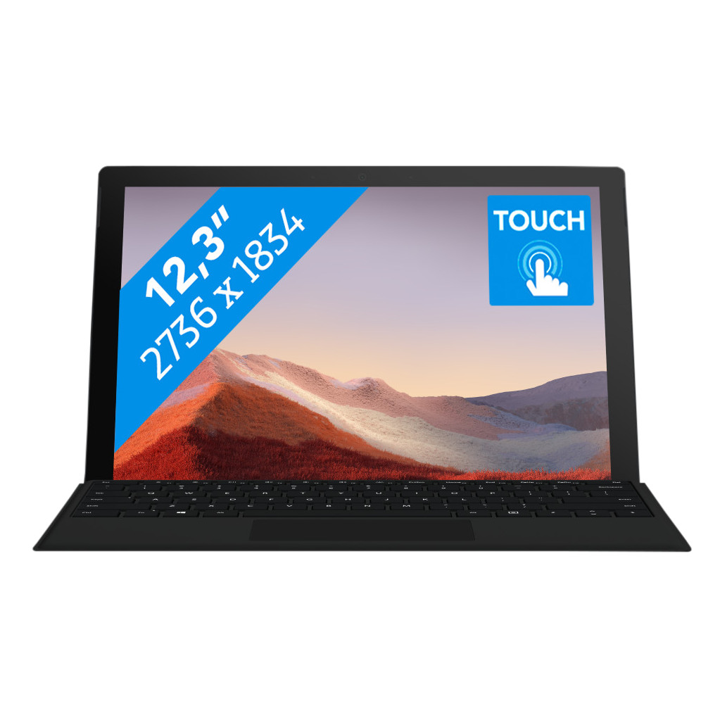 Microsoft Surface Pro 7 - i7 - 16 GB - 256 GB Black