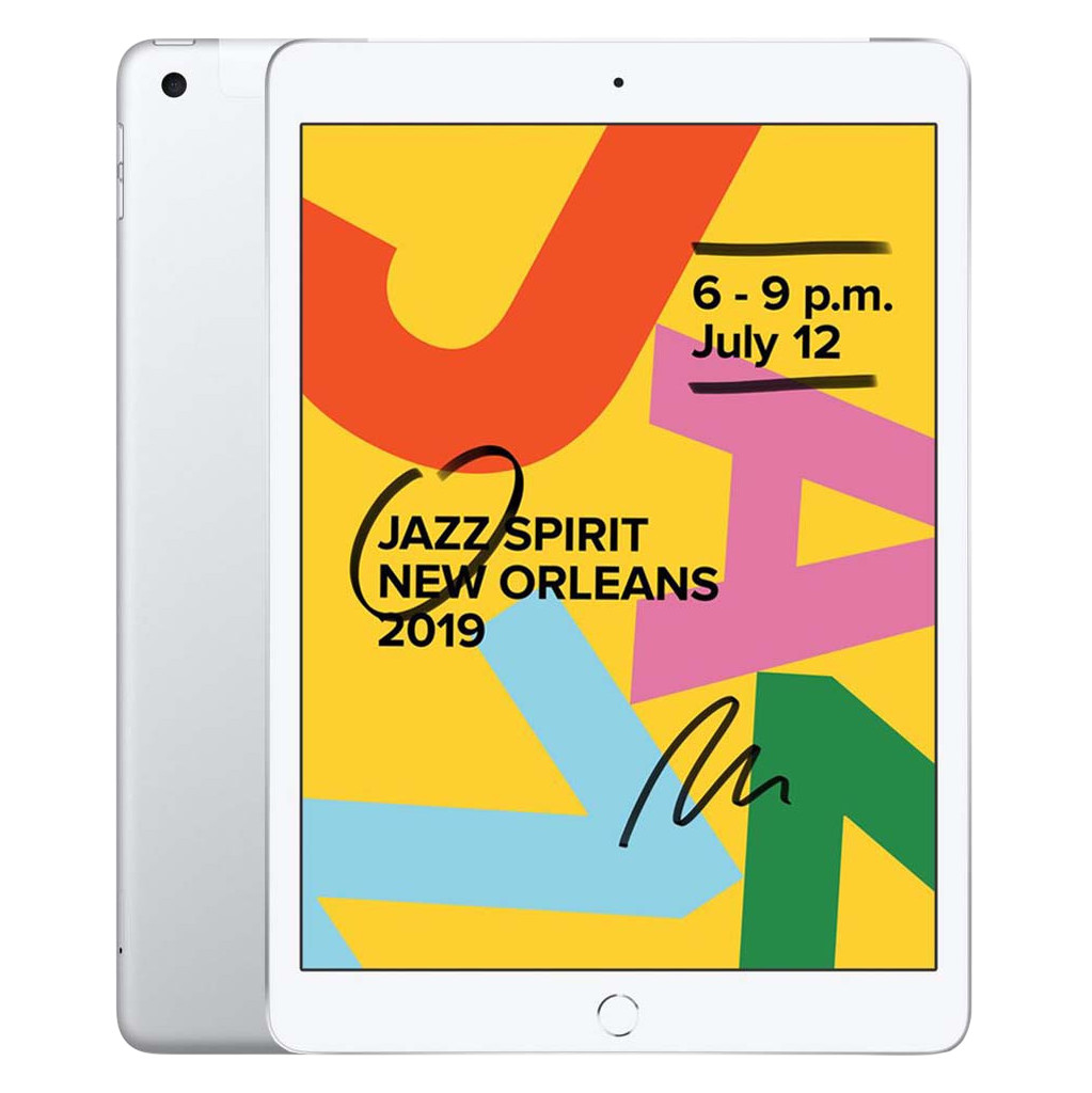 Apple iPad (2019) 32 GB Wifi + 4G Zilver