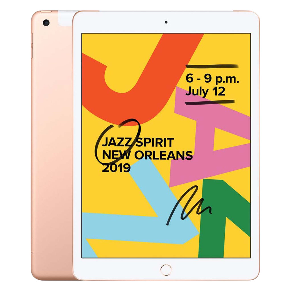 Apple iPad (2019) 128 GB Wifi + 4G Goud