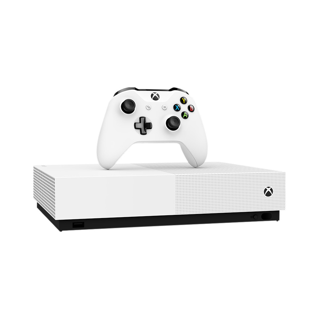 Microsoft Xbox One S All-Digital Edition (1TB) + 3 games & V-Bucks-