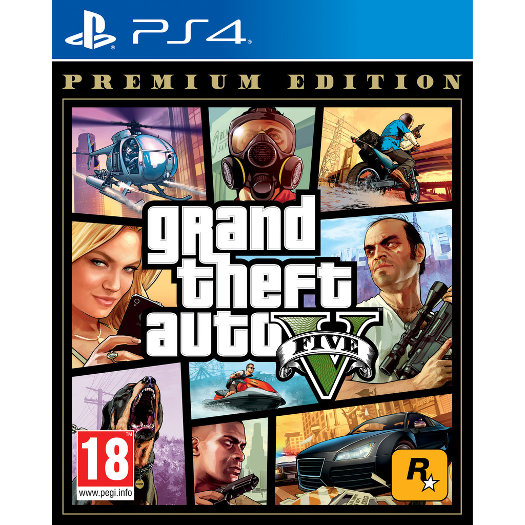 Grand Theft Auto V (GTA 5) Premium Edition PS4