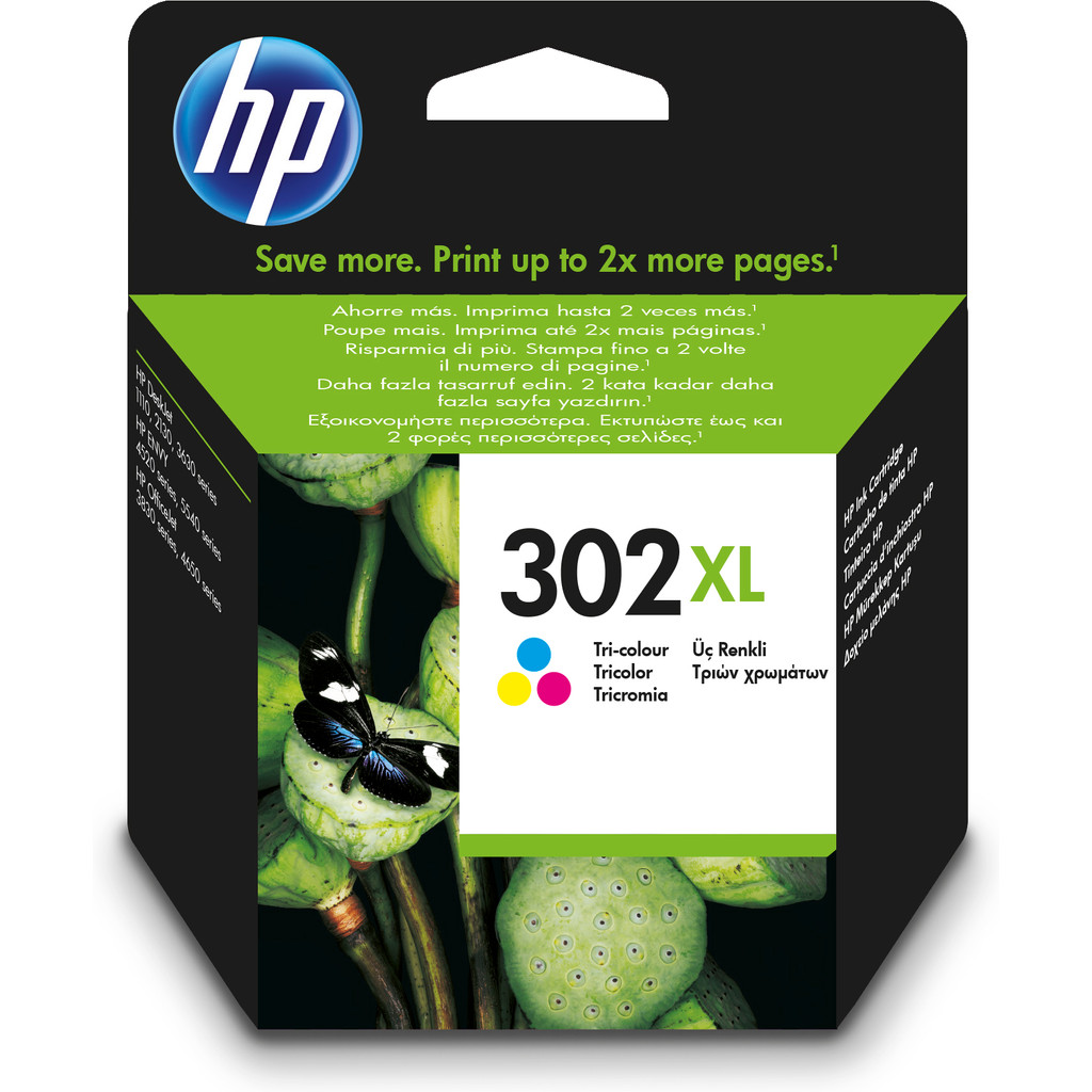 HP 302XL Cartridge Kleur