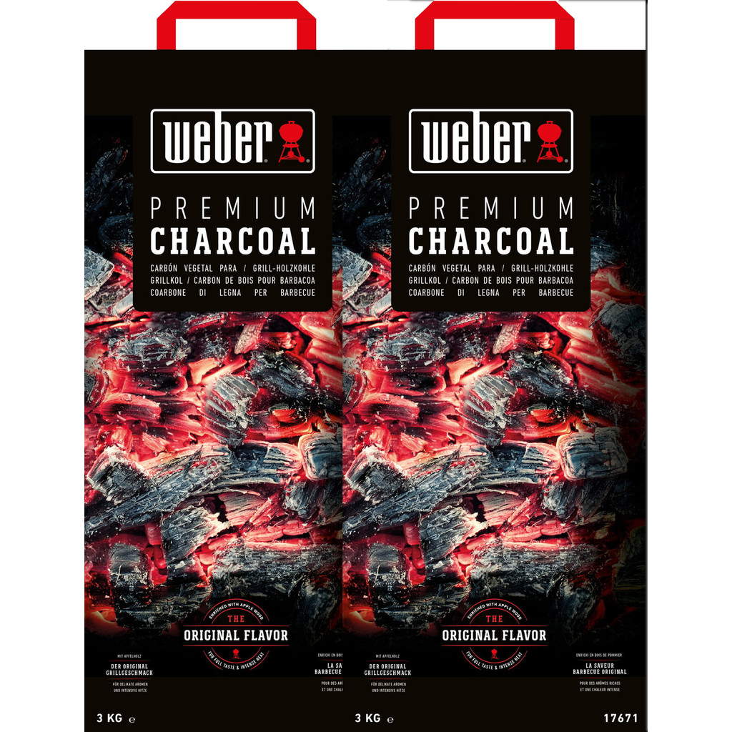 Weber Houtskool 10 kg Duo Pack