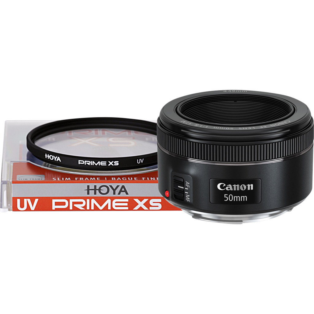 Canon EF 50mm f/1.8 STM + UV-filter