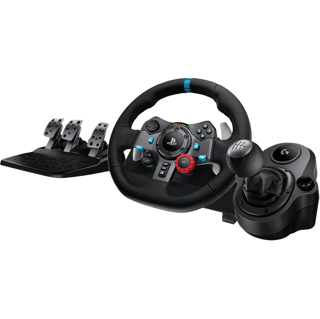 Coolblue Logitech G29 Driving Force voor PS en PC + Logitech Driving Force Shifter aanbieding