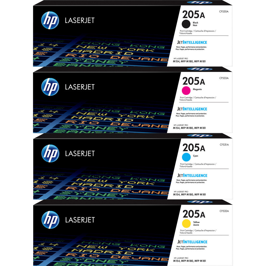 HP 205A Toners Combo Pack