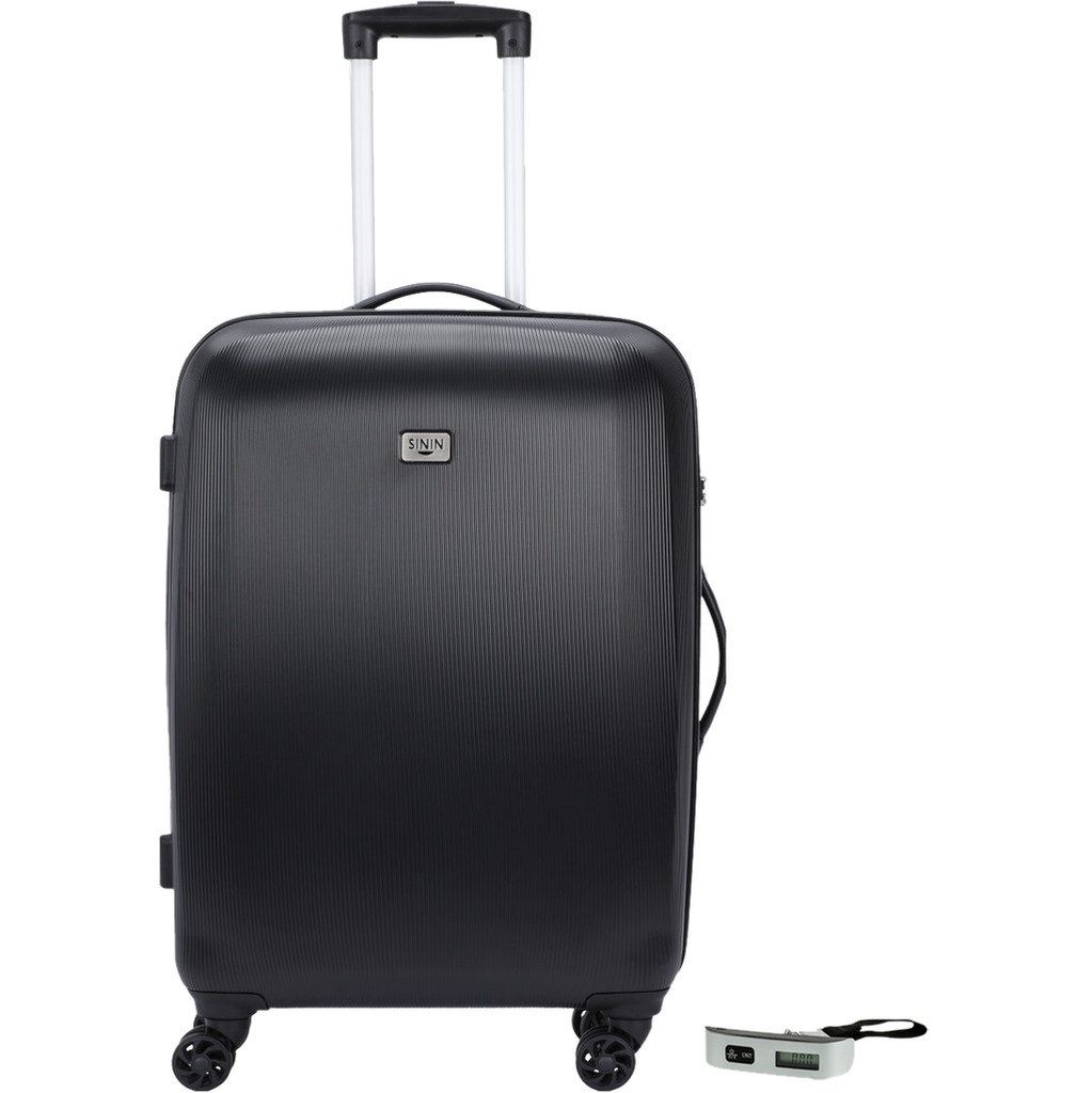 SININ Solid 67cm Zwart Veripart Digitale Bagageweegschaal