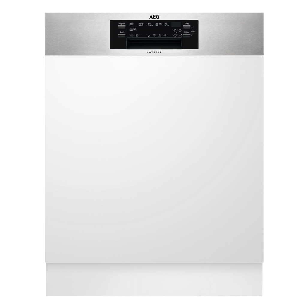 AEG FEE63800PM / Inbouw / Half geintegreerd / Nishoogte 82 - 90 cm