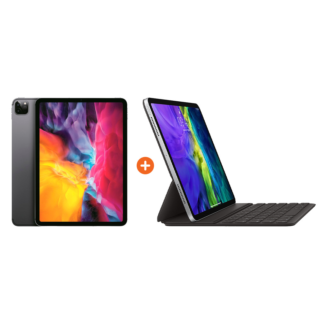 Apple iPad Pro (2020) 11 inch 256 GB Wifi 4G Space Gray Smart Keyboard