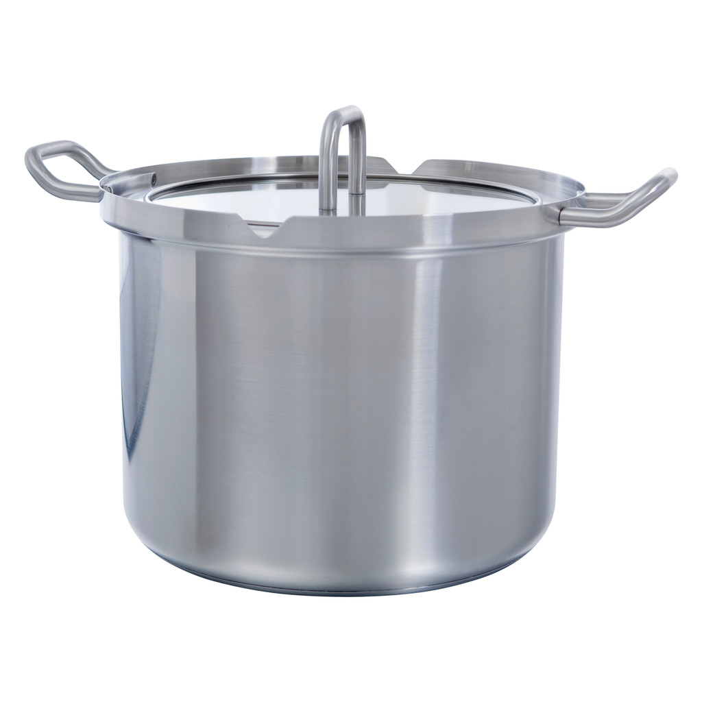 Afbeelding van product BK Q-linair Master Glas Soeppan Ã 24 cm / 7,5 L "" RVS