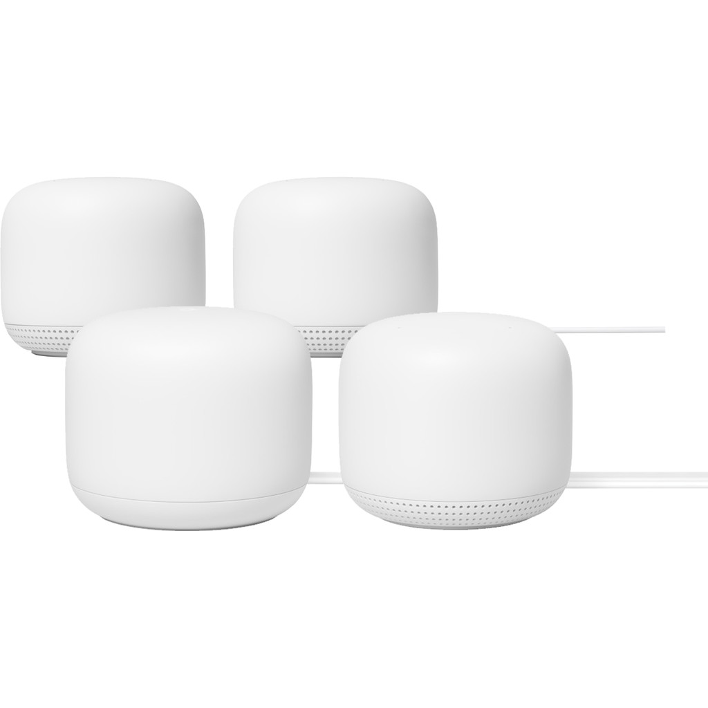 Google Nest Wifi Wit 4 Pack Multiroom wifi