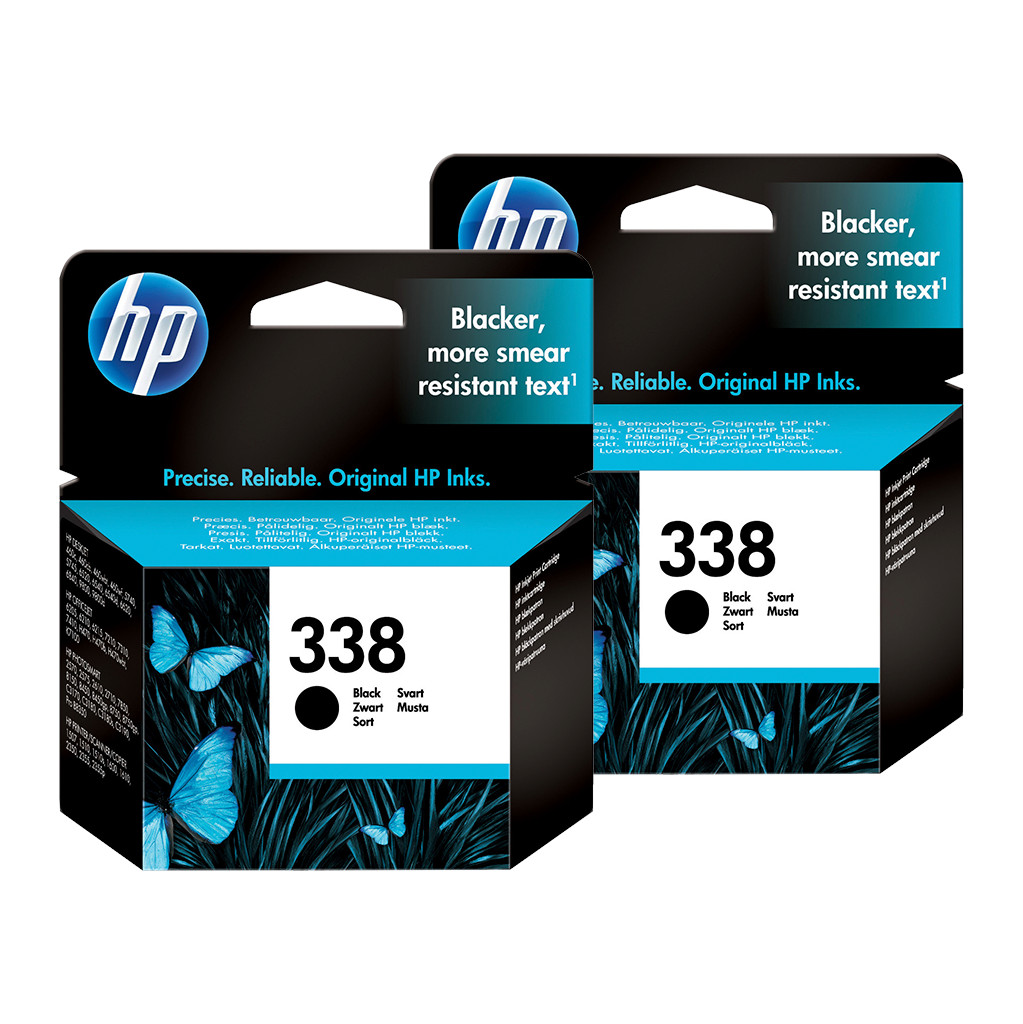 HP 338 Cartridges Zwart Duo Pack