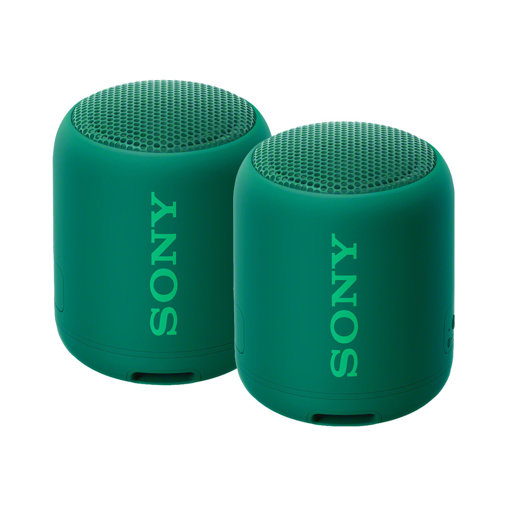Afbeelding van de Sony SRSXB12 Duopack Groen