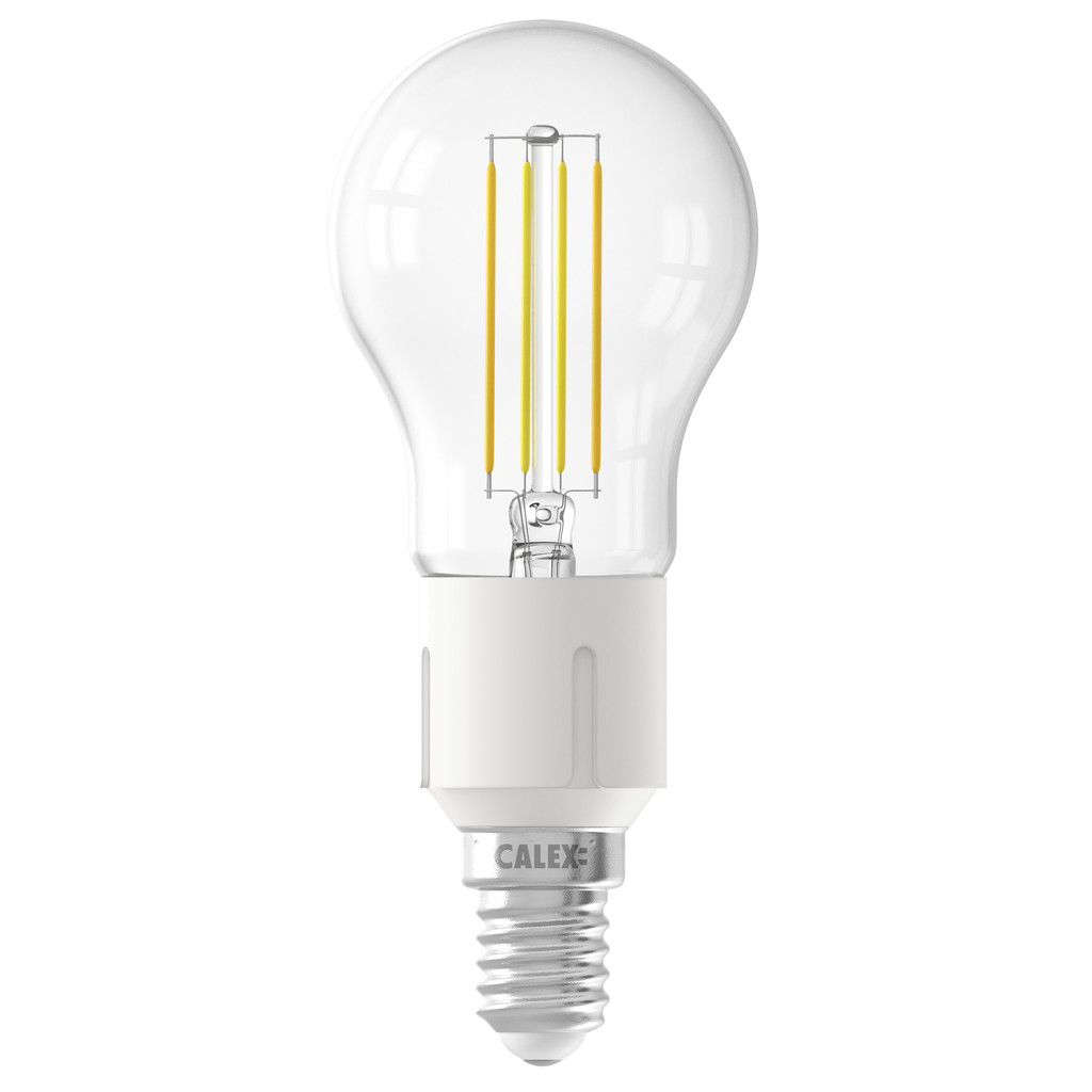 Calex wifi Smart Kogellamp Helder Filament E14