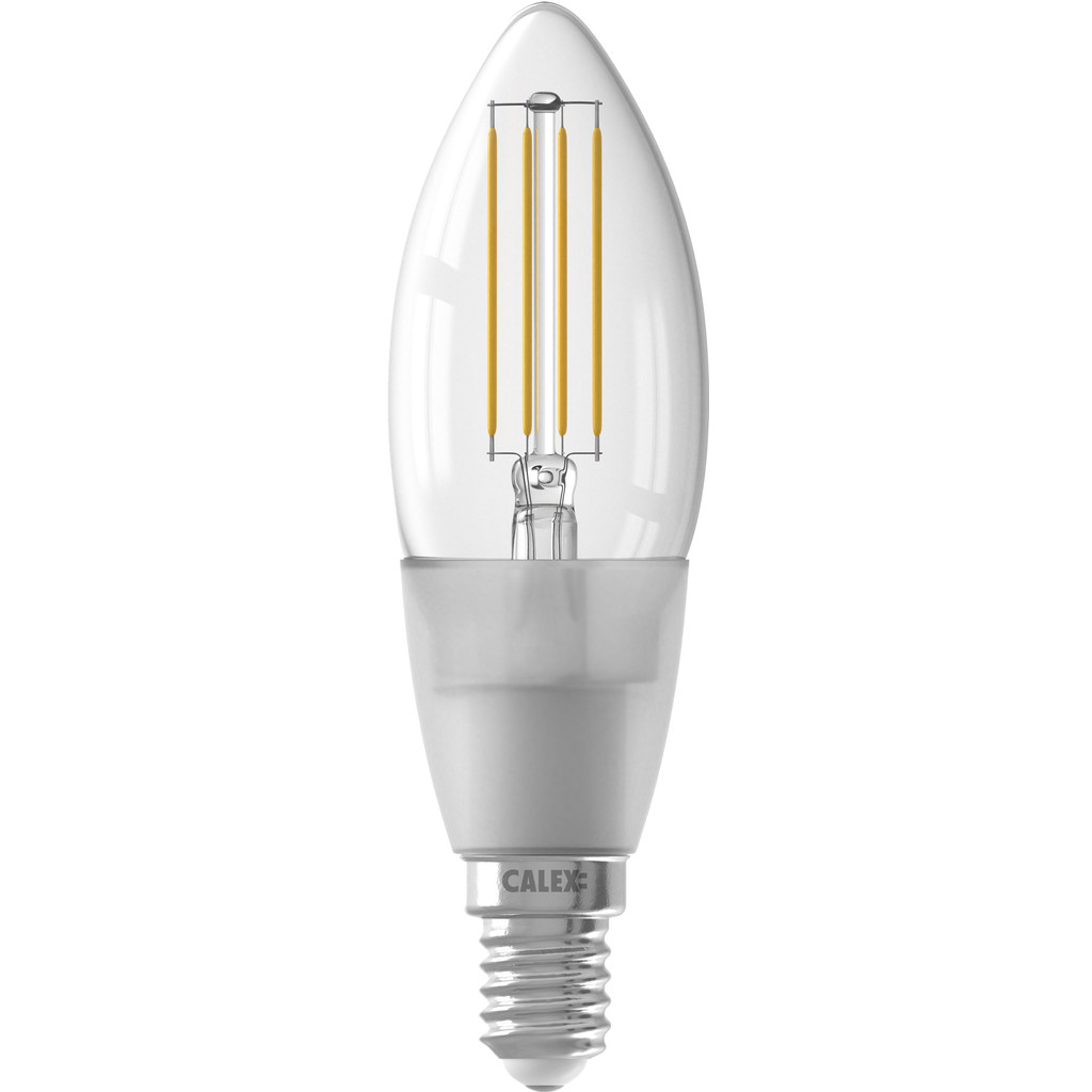 Calex wifi Smart Kaarslamp helder filament E14