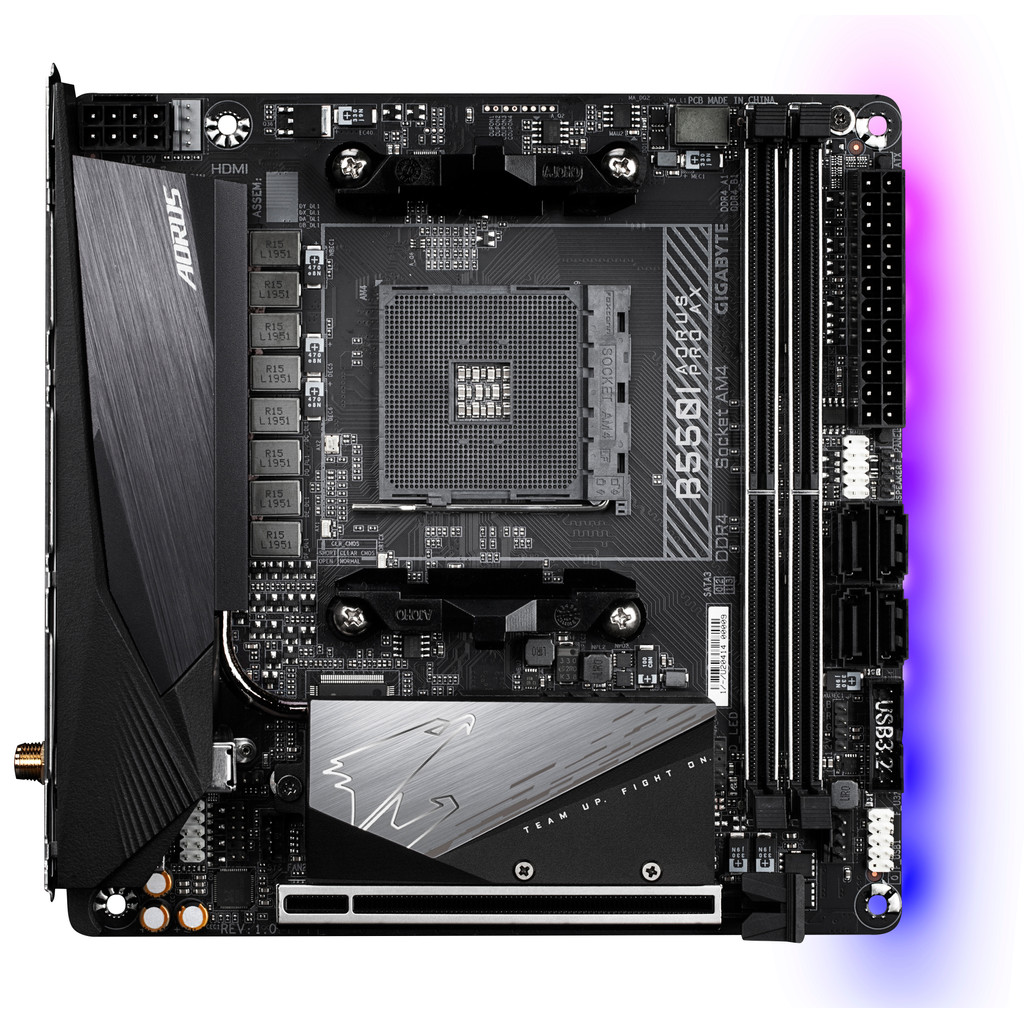 GIGABYTE B550I Aorus Pro AX