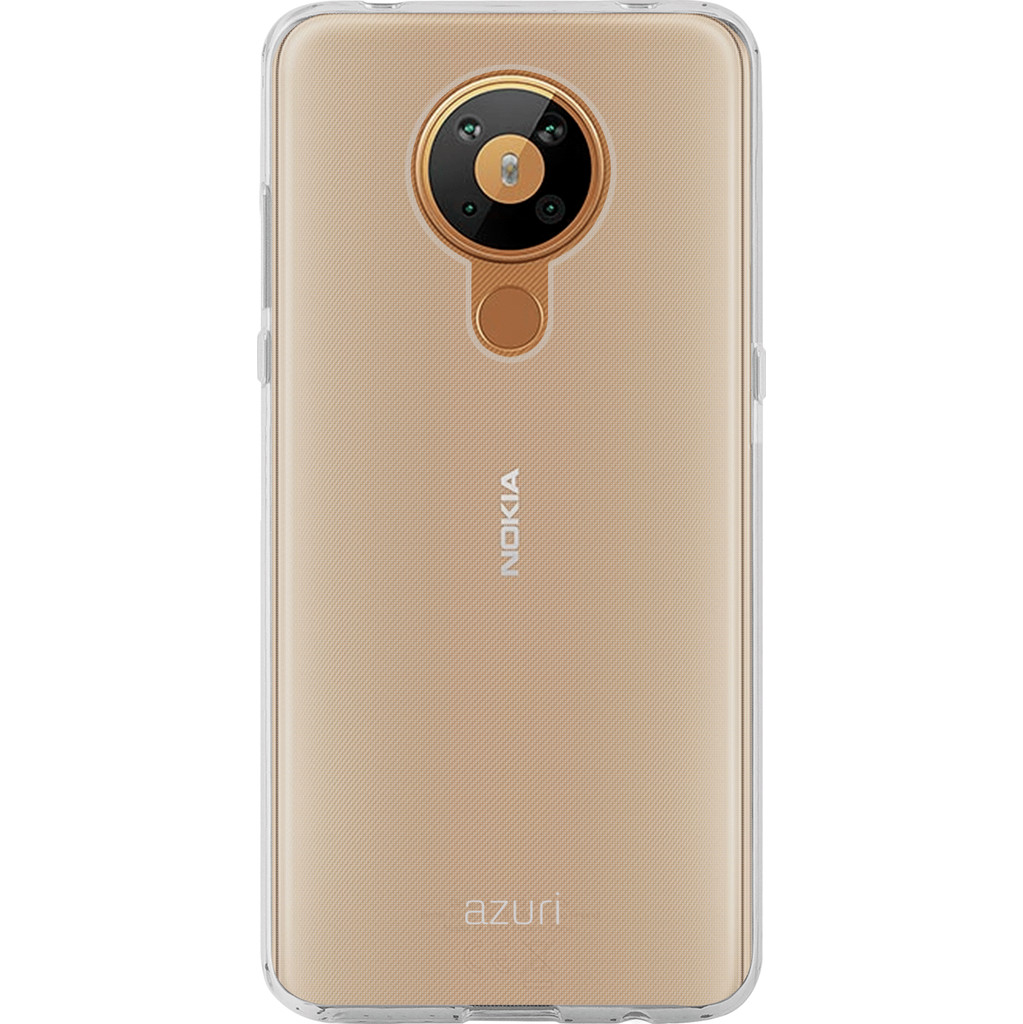 Azuri hoesje voor Nokia 5.3 - Transparant