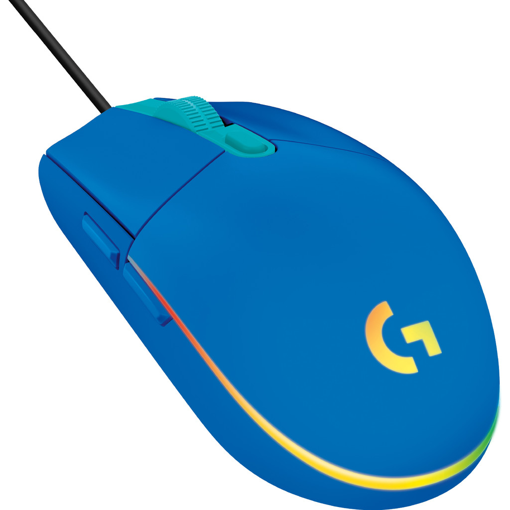 Logitech G203 LIGHTSYNC Gaming Mouse Blauw