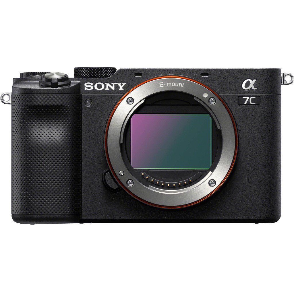 Sony A7C Body Zwart-24,2 megapixels Full frame Exmor R CMOS sensor 4K 30fps Geen lens meegeleverd