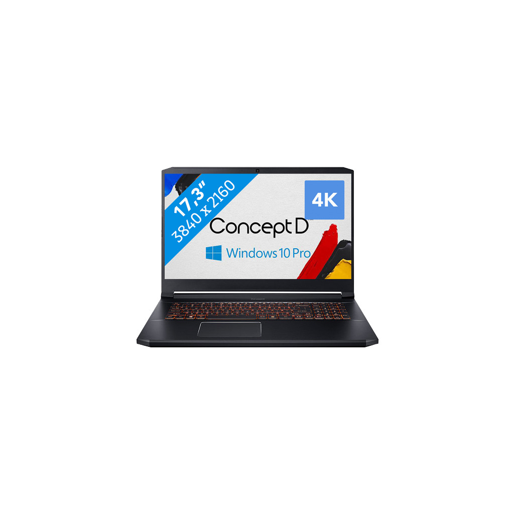 ConceptD 5 Pro CN517-71P-72T0-Krachtig genoeg voor AutoCAD Intel Core i7 - 32GB - 1TB SSD NVIDIA Quadro RTX 3000 videokaart