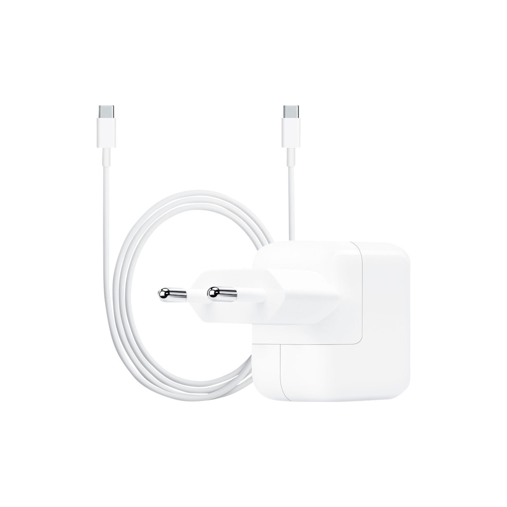 Apple Power Delivery Oplader 30W + Usb C naar Usb C Kabel 2m