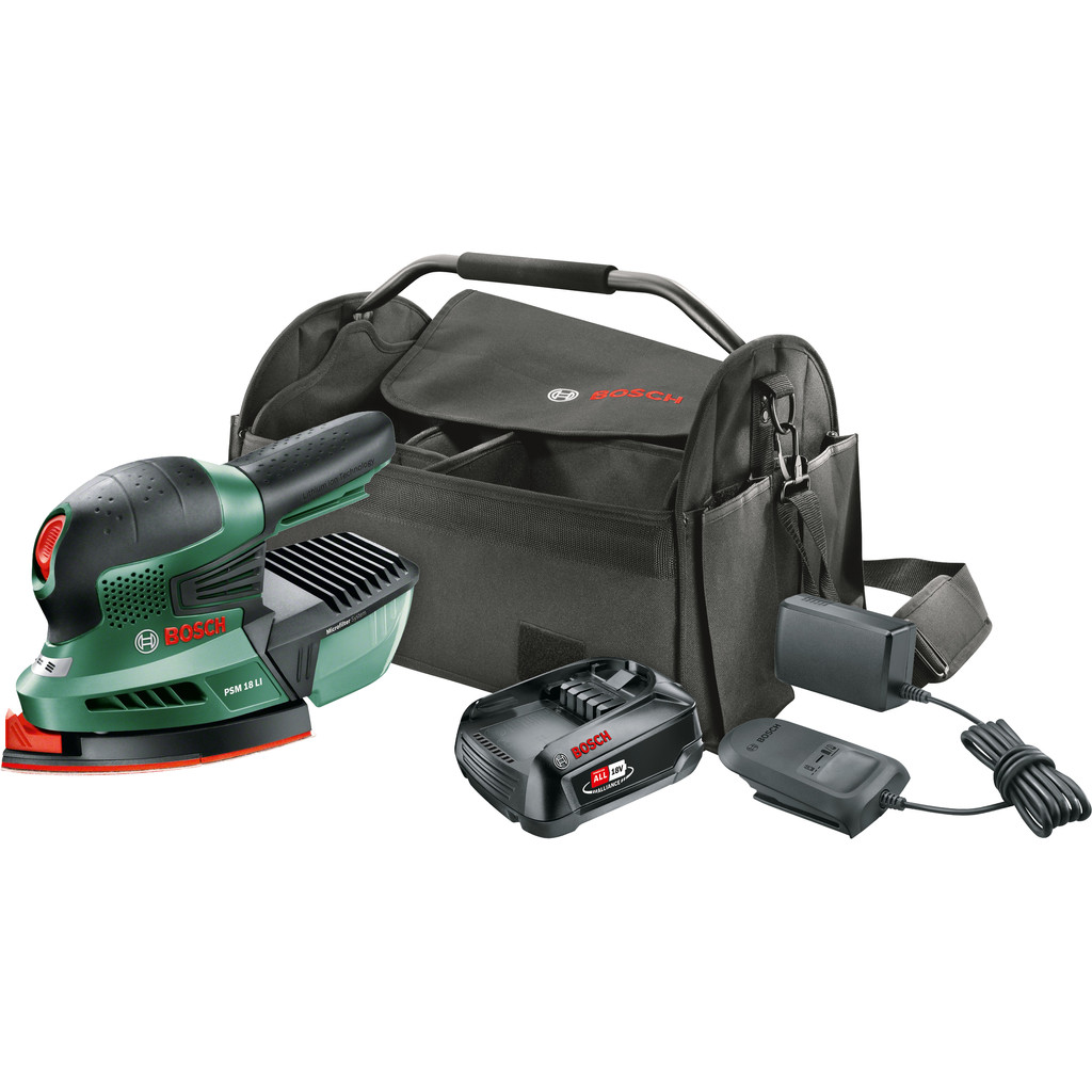 Bosch PSM 18 LI + Bosch 18V 2,5 Ah Starterset (1 accu