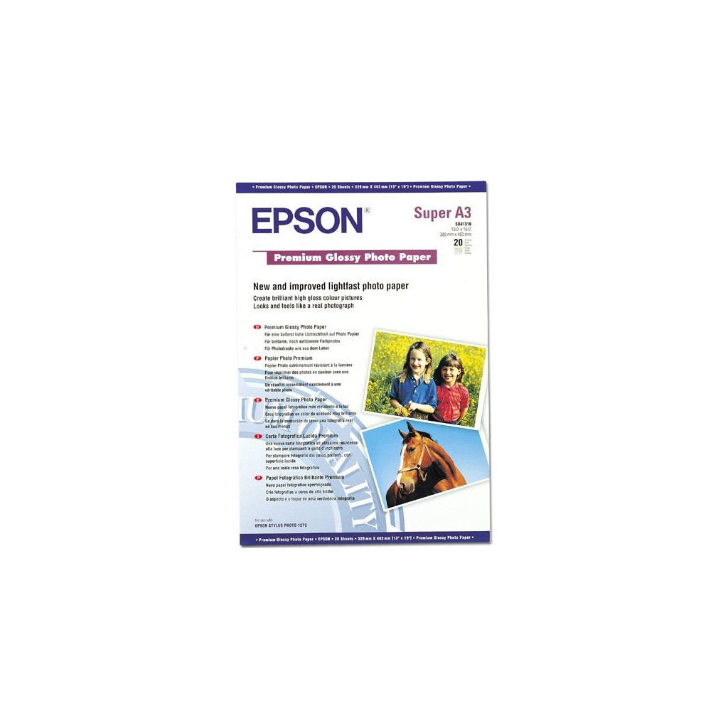Epson Premium Glossy Fotopapier 20 Vel A3 epson kopen in de aanbieding Epson Premium Glossy Fotopapier 20 Vel A3 epson kopen in de aanbieding