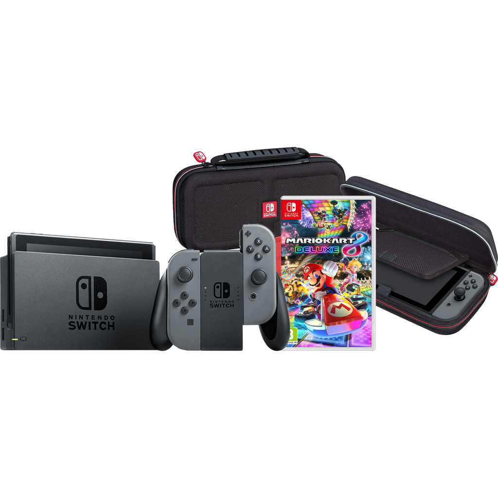 Game onderweg pakket - Nintendo Switch (2019 Upgrade) Grijs