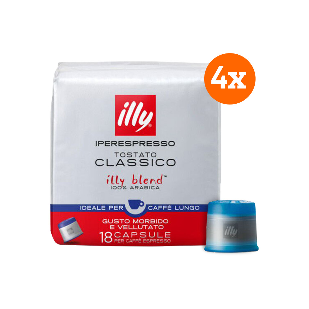 Illy IPSO home Classico Lungo 72 capsules
