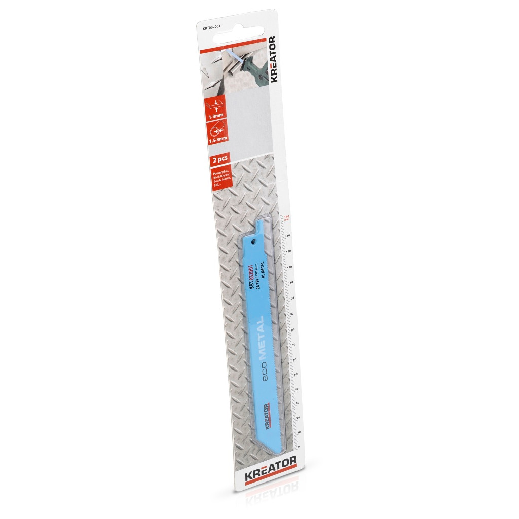 Kreator Reciprozaagblad Metaal 150Mm Eco 24Tpi 2X kreator kopen in de aanbieding Kreator Reciprozaagblad Metaal 150Mm Eco 24Tpi 2X kreator kopen in de aanbieding