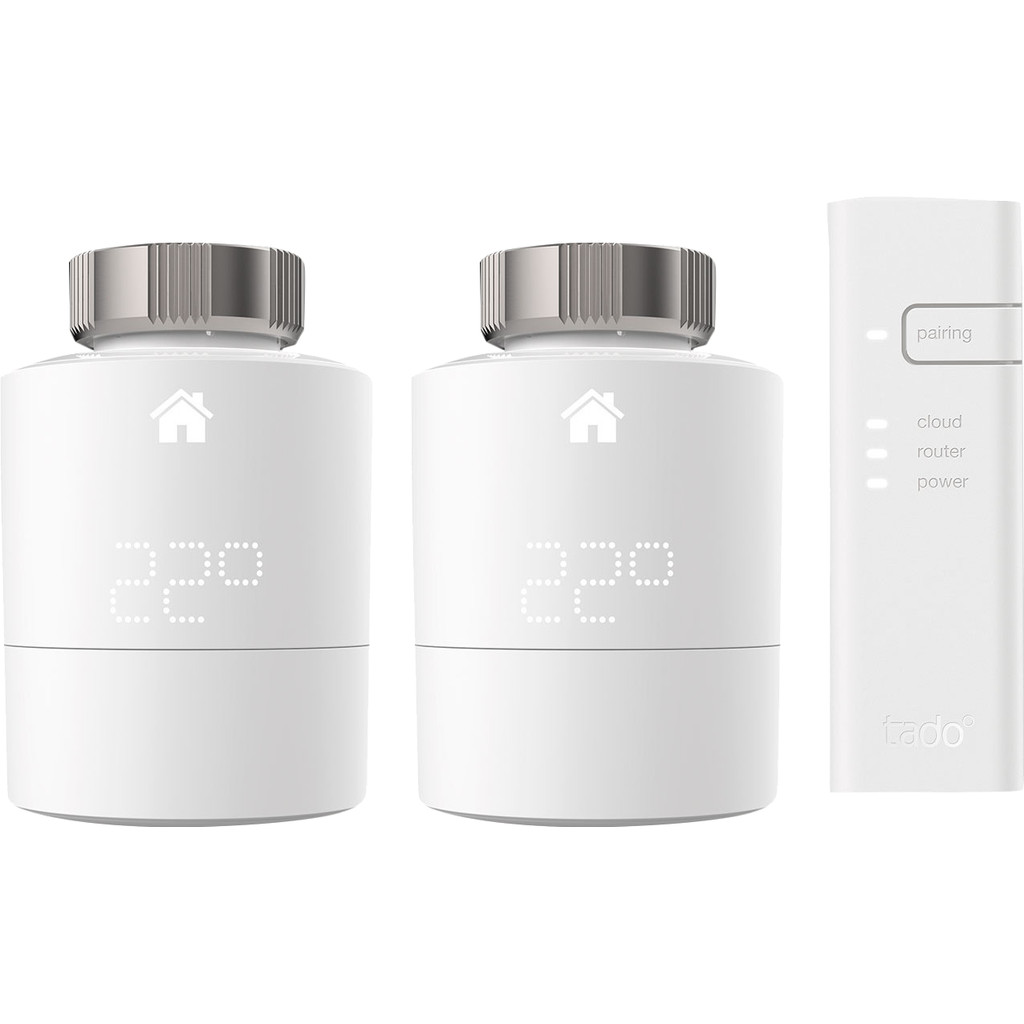 Coolblue Tado Slimme Radiator Thermostaat Starter Duo Pack aanbieding