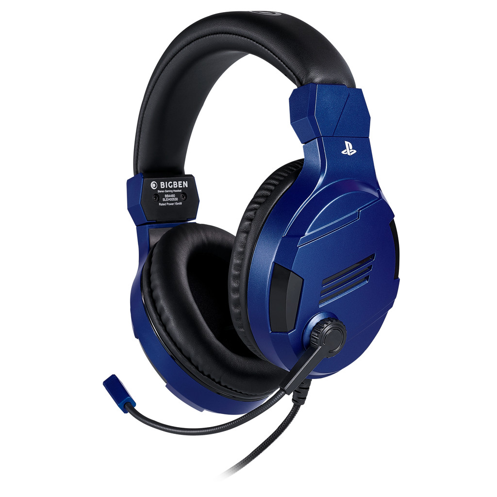 BIGBEN PS4 Stereo Gaming Headset V3 Blauw