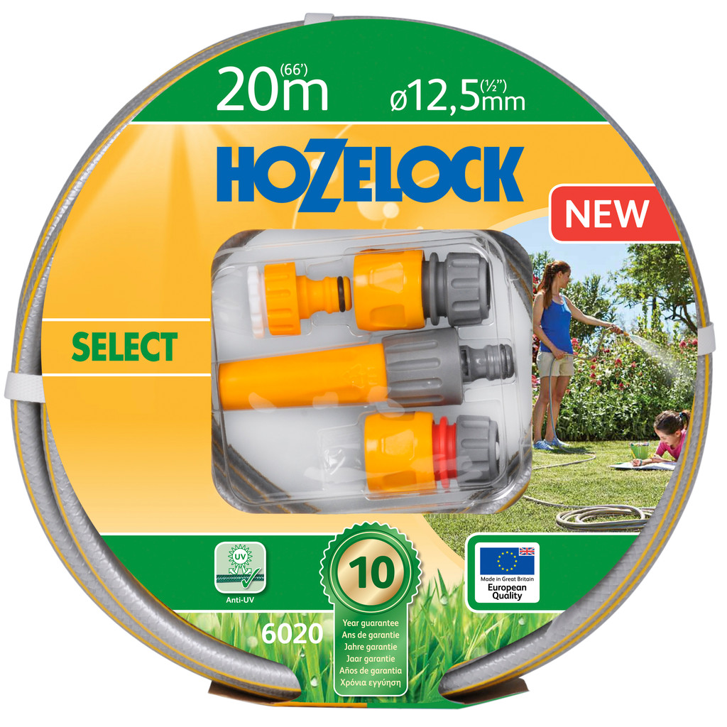 Hozelock Select slangset 12,5 mm 20 m