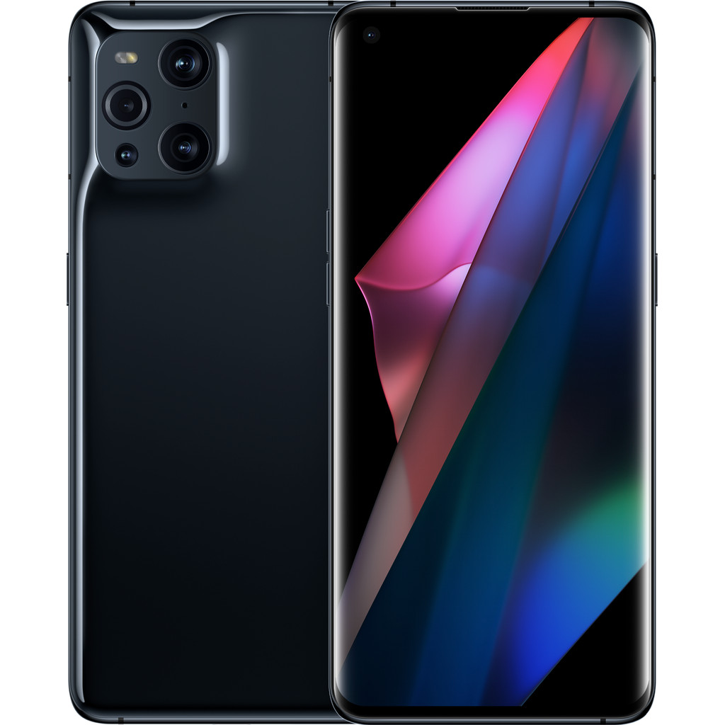 OPPO Find X3 Pro 256GB Zwart 5G-256 GB opslagcapaciteit 6,7 inch quad hd scherm Android 11