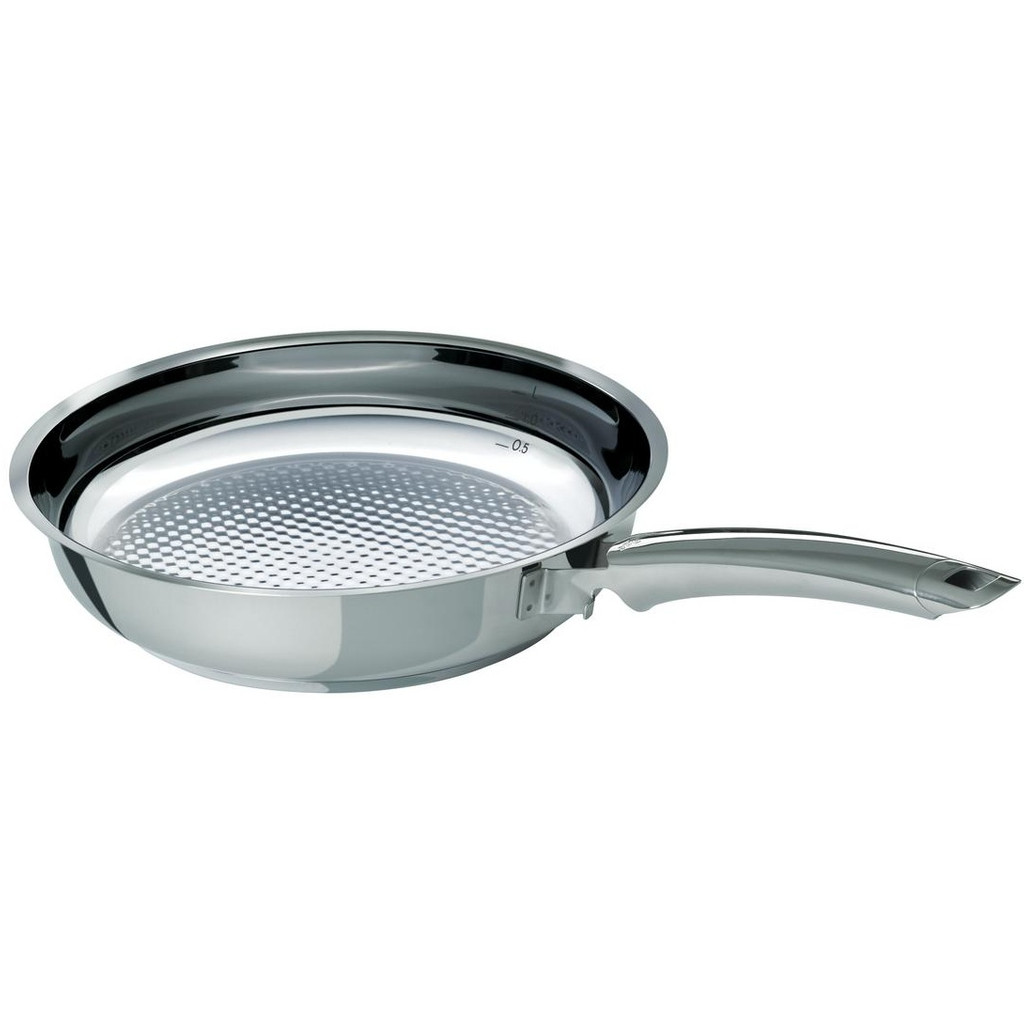 Fissler Crispy Steelux Premium Koekenpan 28 cm
