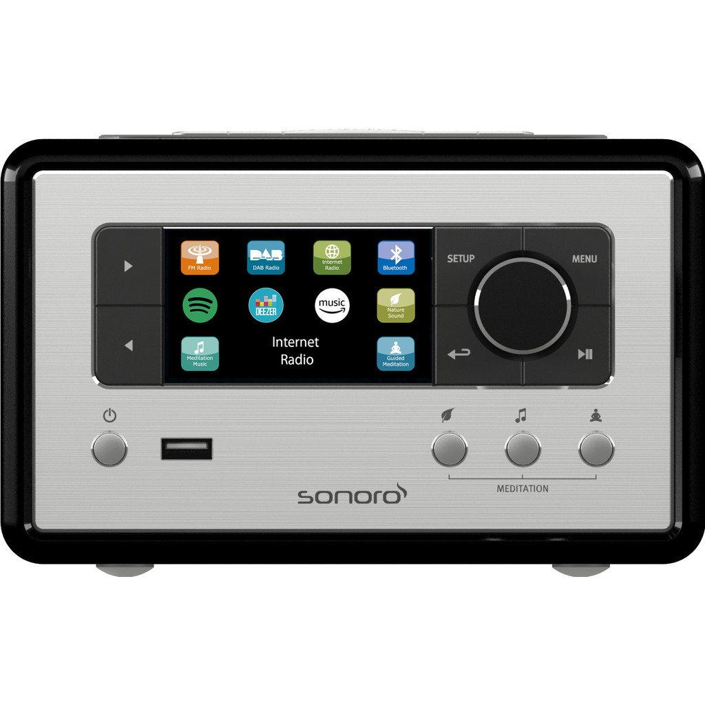 sonoro relax v2 radio dab radio en bluetooth wit uitzoeken en kopen met korting