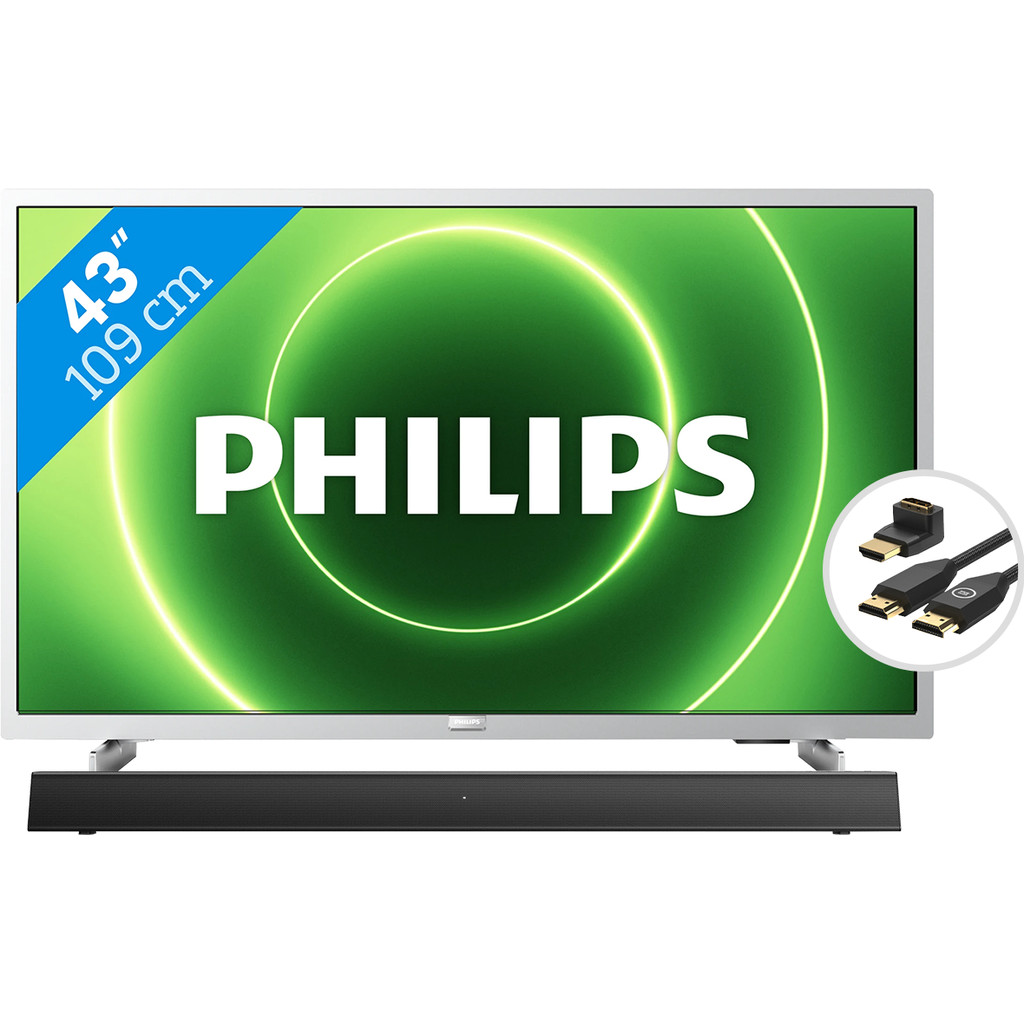 los van Zeeziekte heks Philips 43PFS6855 + Soundbar + HDMI kabel Kopen? | Televisies Vergelijken