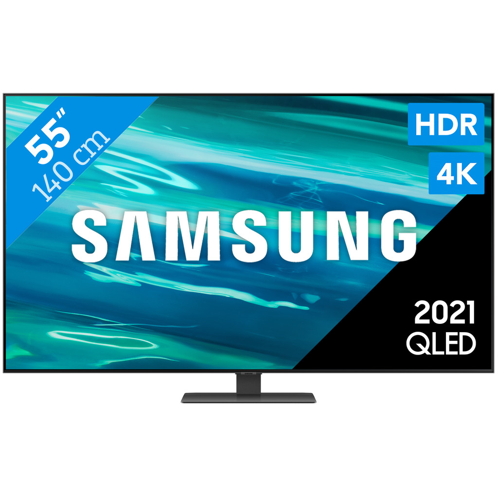 Samsung QLED 55Q80A-4K (UHD)  Smart tv: Tizen  100 Hz