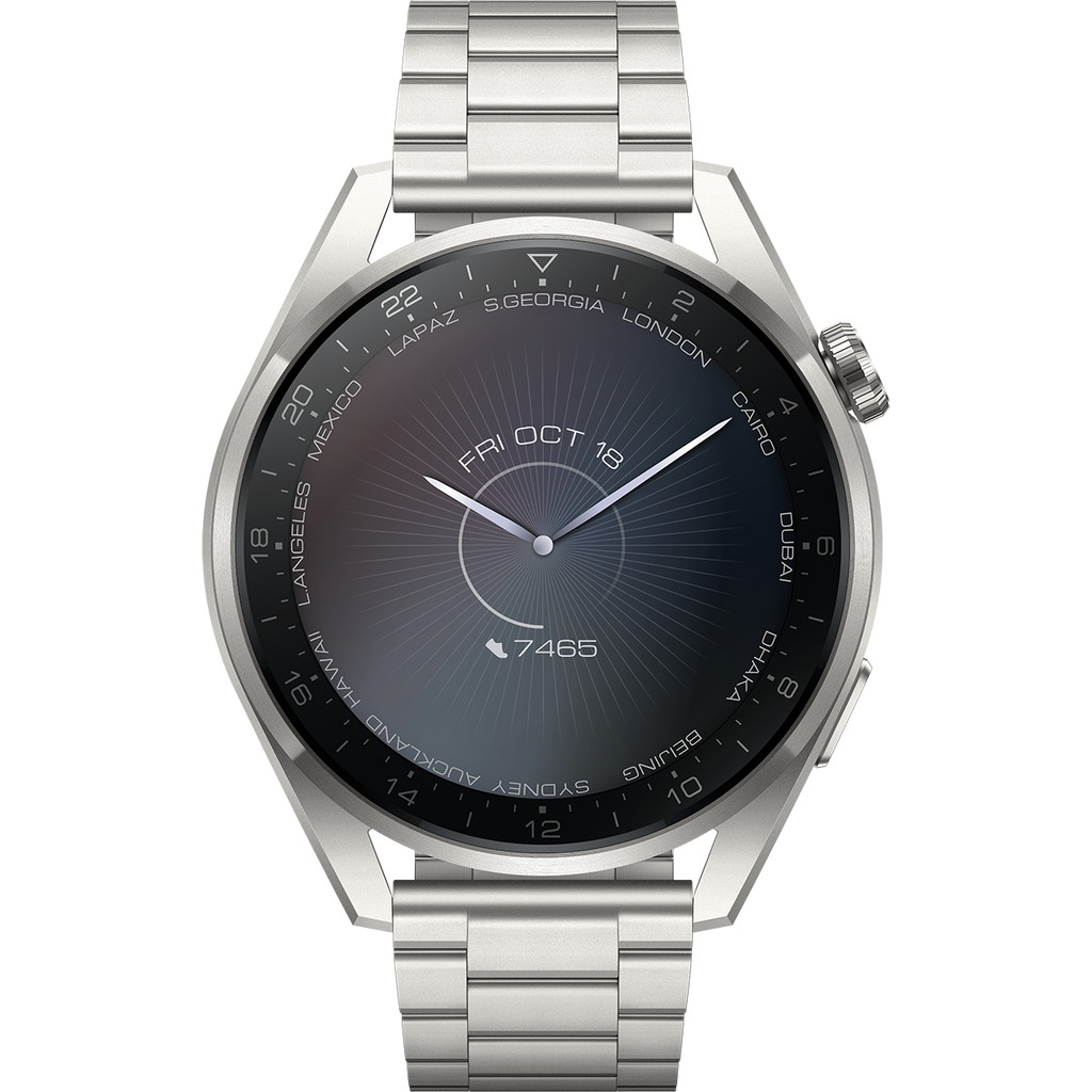 Huawei Watch 3 Pro Elite 4G Zilver/Zilver 49mm