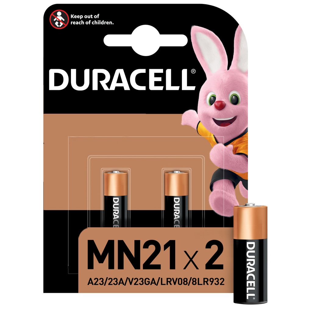 Duracell Specialty Alkaline MN21-batterij 12V 2 stuks