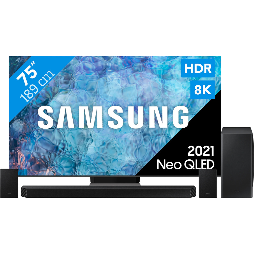 Samsung Neo QLED 8K 75QN900A + Soundbar
