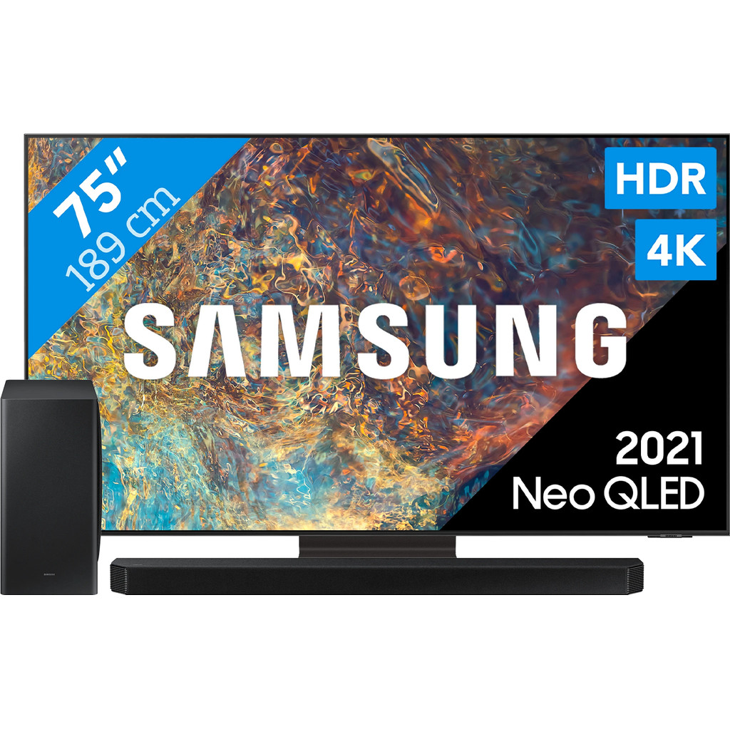 Samsung Neo QLED 75QN95A + Soundbar