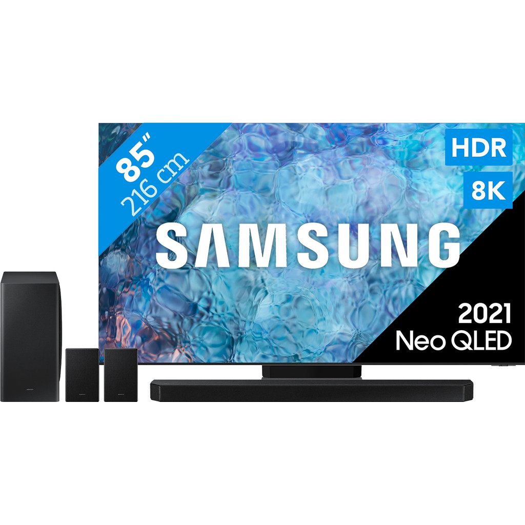 Samsung Neo QLED 8K 85QN900A (2021) + Soundbar