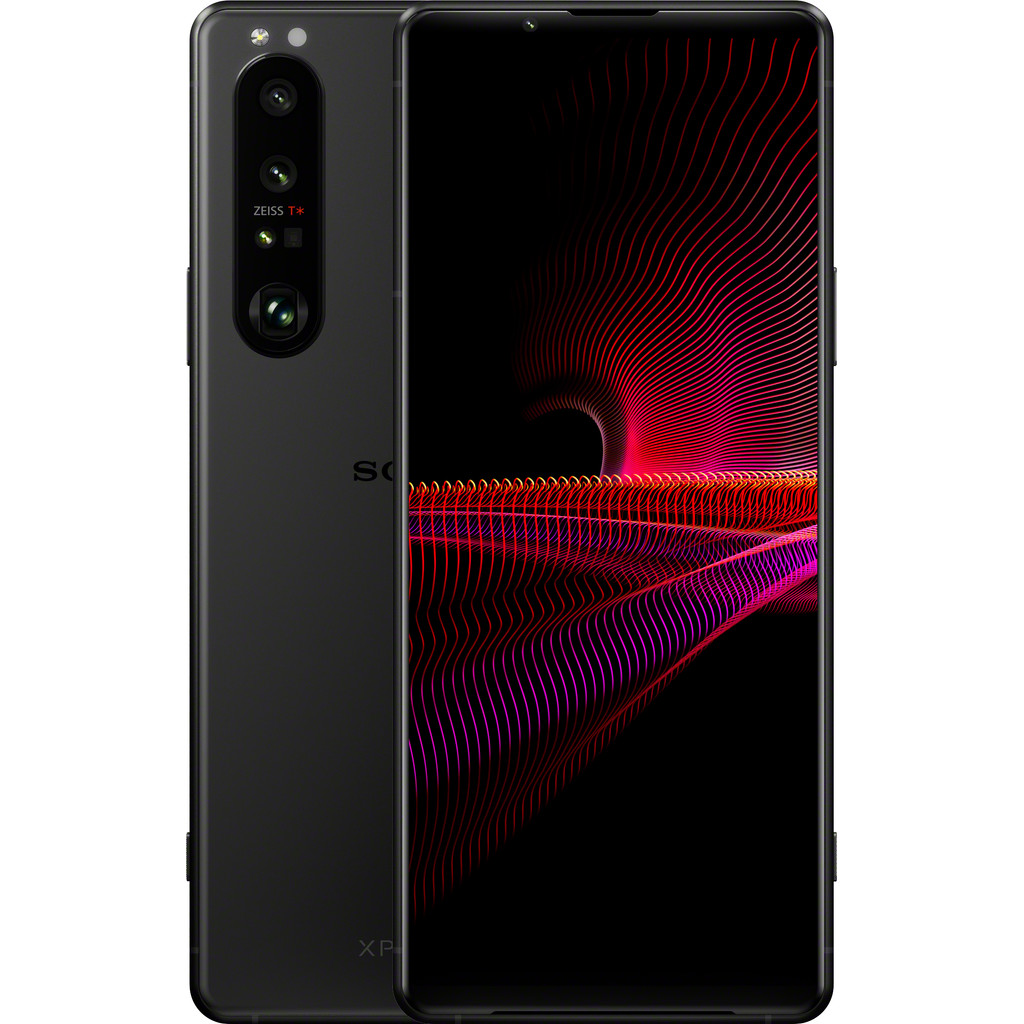 Sony Xperia 1 III 256GB Zwart 5G-256 GB opslagcapaciteit 6,5 inch 4K scherm Android 11