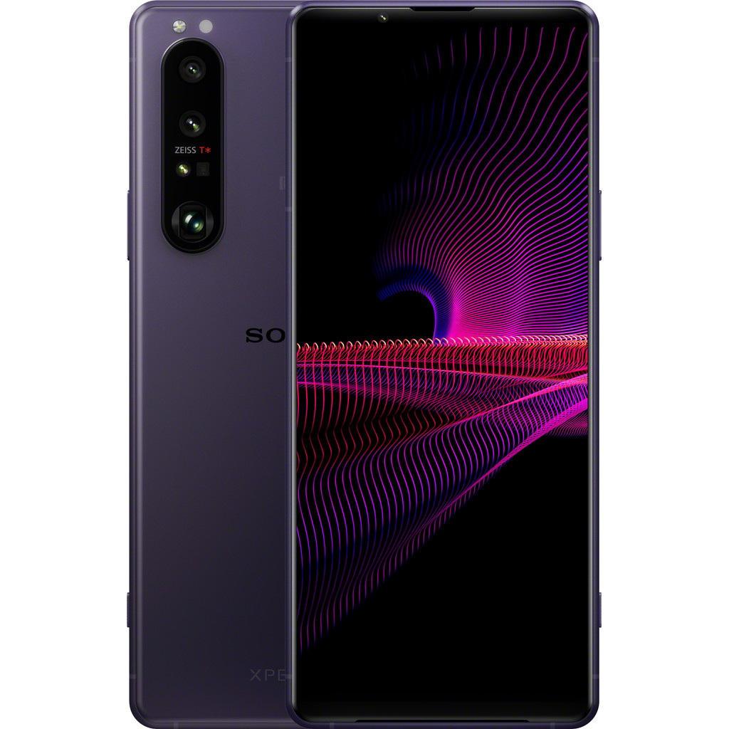 Sony Xperia 1 III 256GB Paars 5G-256 GB opslagcapaciteit 6,5 inch 4K scherm Android 11