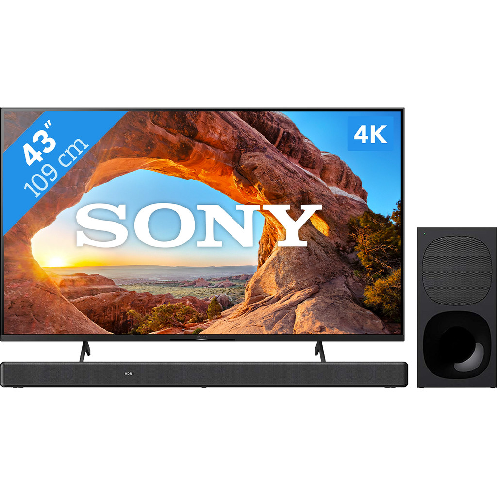 Sony KD-43X85J (2021) + Soundbar