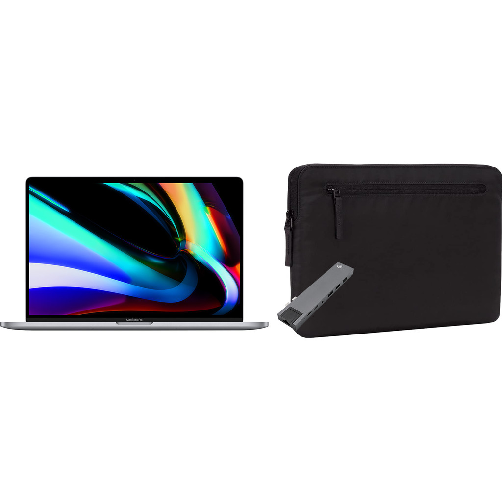 Apple MacBook Pro 16" Touch Bar (2019) MVVJ2N/A Space Gray + Docking Station + Laptophoes